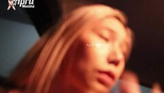 april-maxima got fucked in the car and kicked out with a facial on the street