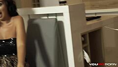 Slutty Wife Vicky Love Rides Husband’s Best Friend with Big Ass