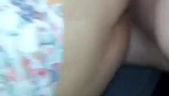 The bbw asian housewife cheats with a massive cock in her homemade video