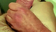 Old European Man Gets French Blowjob in Gay Scene