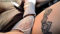 I let the Uber driver finger my tight pussy