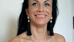 busty samantha blaze gives outdoor blowjob for money