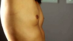 Amateur gets a facial while getting a massage with a dick sucking amateur