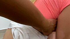 Husband can't stop fucking the maid while wife is away