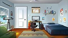 3D animated music lesson with curvaceous teacher in Summertime Saga