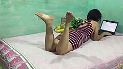 Stepbrother seduces stepsister for intense anal sex and more