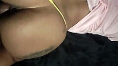 We talked to the pretty latina girl next door and ended up having sensual sex with her fat tits and ass