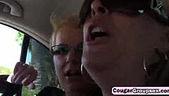 Hot Cougar Milfs In Group Sex