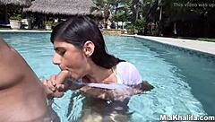 Mia Khalifa Gets First Creampie Scene