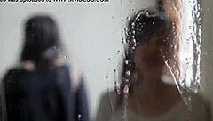 Spitting as a fetish act involving saliva exchange between partners in intimate settings.