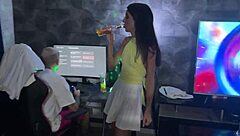 Unfaithful wife fucks strangers at party