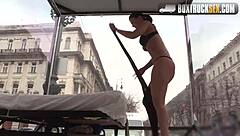 Hot Vicky Loves Fucking the Masseur While Her Husband Waits Outside