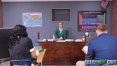 Sexting Teens Erin Everheart Bailey Blaze Joshua Lewis In Class