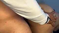 A curvy MILF's ass makes me cum in the ass