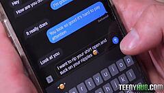 Sexting Teens Erin Everheart Bailey Blaze Joshua Lewis In Class