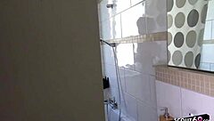 German scout fucks lara on street for money