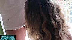 Passionate Quickie Creampie By The Window.