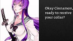 Faygrey's new pet, Joi, in Cei's dominant care