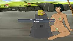 In four elements trainer book 5, opal shows off her big busty figure in this love part