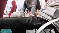 Passionate Quickie Creampie By The Window.