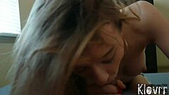 Kristy May is a slut who moans with pleasure as she gets fucked by her neighbor