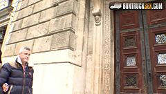 Hot Vicky Loves Fucking the Masseur While Her Husband Waits Outside