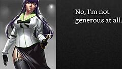 Faygrey's new pet, Joi, in Cei's dominant care