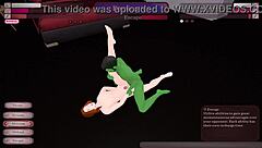 Kinky fight club: Slut vs. Aven in bareback anal action