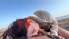 Meeting a stranger on a public beach leads to unexpected encounter