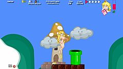 Princess Peach Reveals Big Tits In Hentai Tale