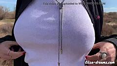 look at me flashing no panties at the beach, wanna see more?