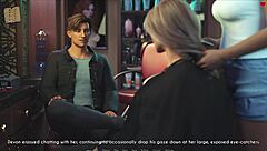 A Wife And Stepmother Engage In Family Game Scenario