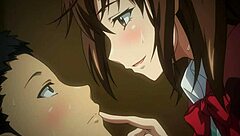 Iizuka-senpai and Blazer with Latin audio in this anime hentai