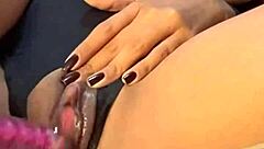 Hot teen lets roommate fuck her tight pussy