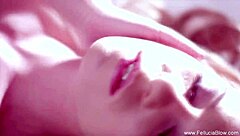 Blonde and brunette blow cock anywhere for swallow