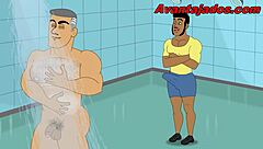 Intense Cartoon Gay Gym Session