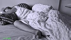 Stick your hard dick into wife's wet pussy to wake her up with loud moans!