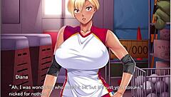 kasshoku bitch hitozuma seiyoku kaishou ep3 foursome in the locker room