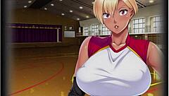 kasshoku bitch hitozuma seiyoku kaishou ep3 foursome in the locker room