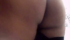 Slut Shakes Big Ass Hard In Bathroom.