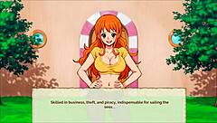 Lusty buccaneers parody hentai game ep 1: nami boldly exposes her naked body at night