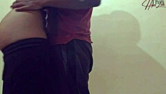 The housemaid was fucked-by her bosss stepson until cumshot in pussy