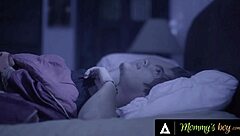 Mommy's Boy Feels Jealous As Stepmom Jupiter Jetson Invites Him For Double Penetration.