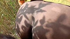 Outdoor sex with a hot Indian wife in the woods