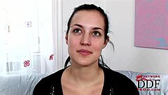 Carmen Croft Shows Big Tits In Casting Interview.