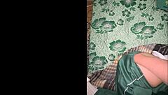 Mexican schoolgirl in PE uniform feels excited outdoors