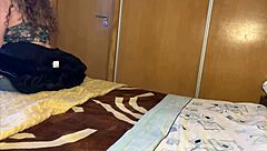 Cuckold Watches Shaved Pussy Fucking