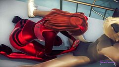 Damn! Asuka Femboy Swallows Every Drop In Wild Japanese Anime Gay Orgy!