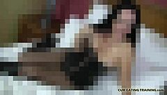 Femdom makes you eat cum