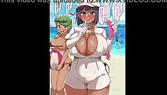 in this hentai gallery, yamaori gets anal assfucking and creampie